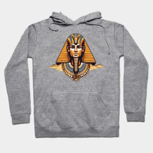 Ancient Egyptian, Pyramids Egyptian Majesty: Captivating Symbols of Ancient Culture Hoodie